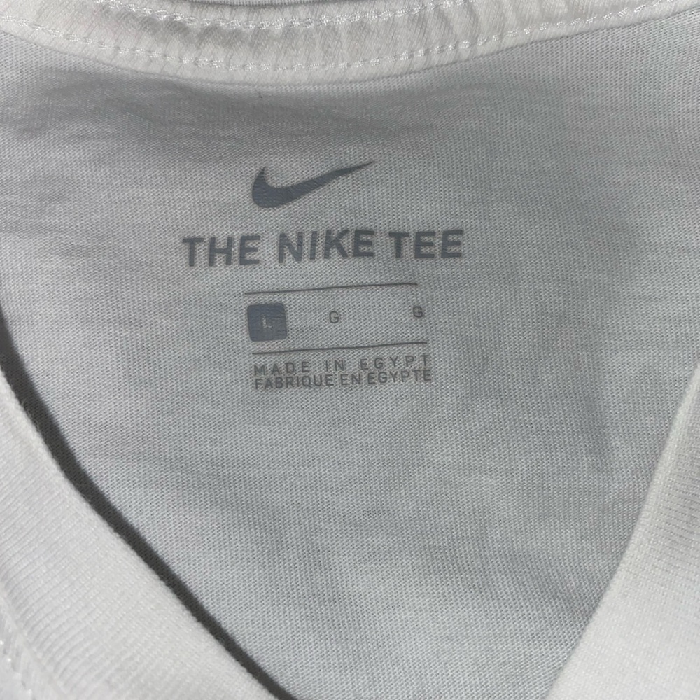 Nike Shirt Adult Large Swoosh Life Graphic Logo Casual Athletic Tee Mens - Picture 3 of 4
